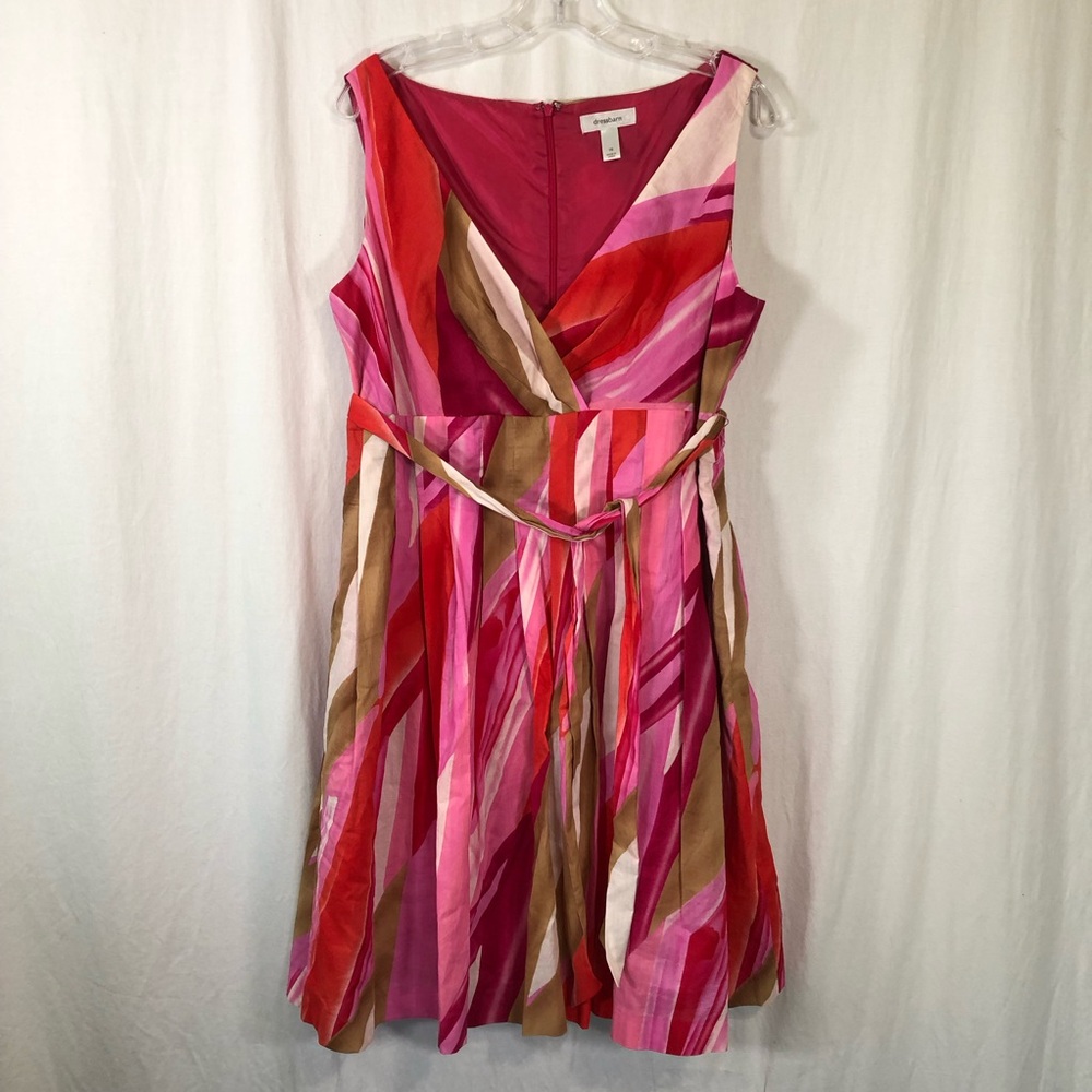 Dressbarn Midi Sleeveless Dress Sz 16